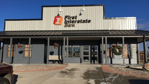 Exterior image of First Interstate Bank in Colstrip, Montana.