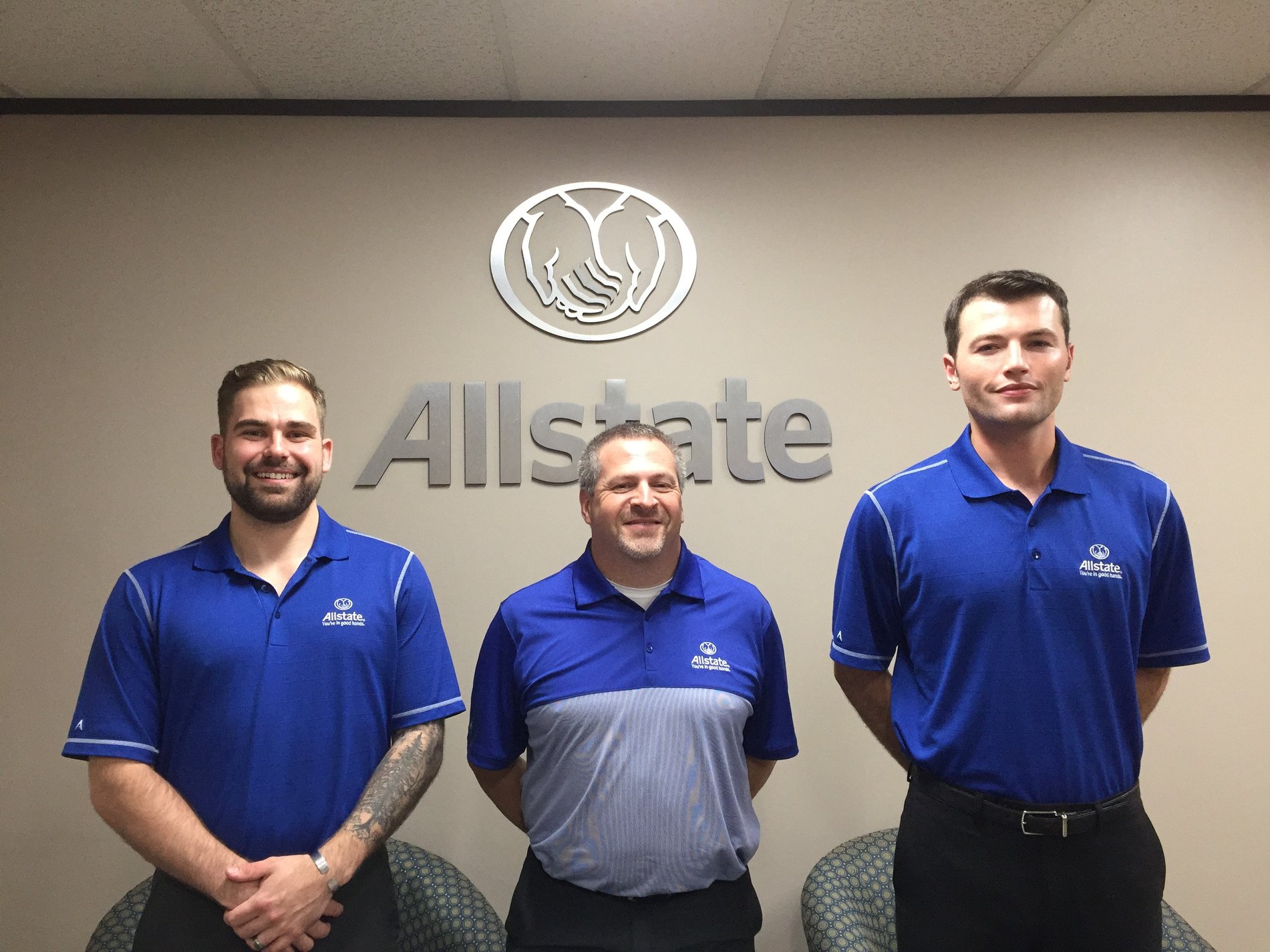 allstate polo shirts