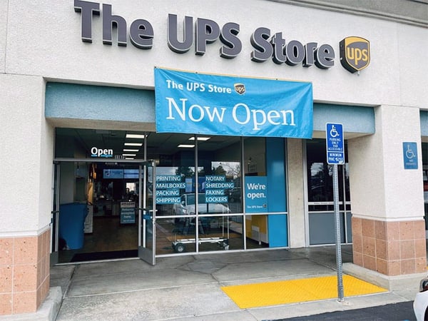 Storefront of The UPS Store in Garden Grove, CA