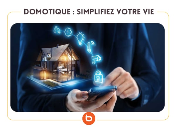 Appareils domotiques : assistant vocal Google Nest, ampoules connectées, caméra de surveillance et thermostat intelligent exposés chez Boulanger Creil – Saint Maximin.