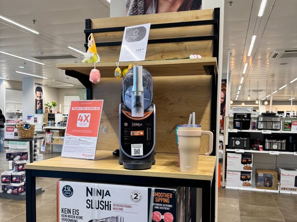 Le Ninja Slushi du magasin Boulanger Levallois Boulanger Levallois