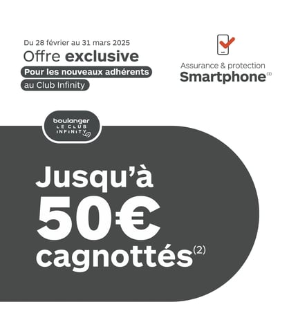 Smartphone, Boulanger, Assurance Infinity, Téléphone,