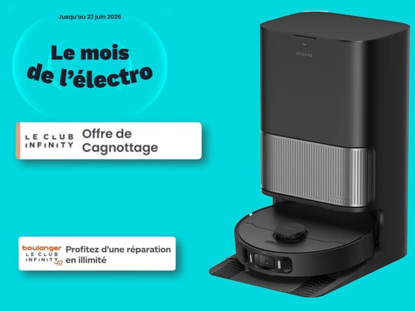 🏷️ Le Mois de l’Électro chez Boulanger Chambray-lès-Tours : Craquez pour l'Aspirateur Robot Dreame !