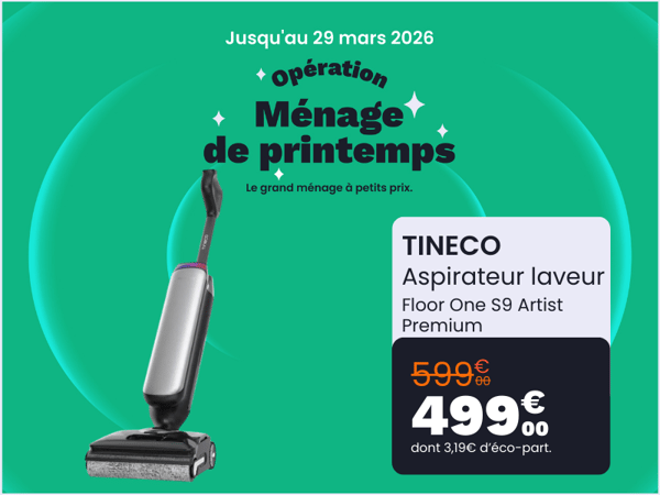 Aspirateur laveur TINECO