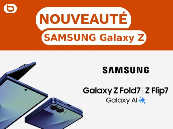 Découvrez la nouvelle gamme pliable de Samsung, les galaxy Z Flip7 Fe, Z Flip7 et Z Fold 7 dans votre magasin Boulanger Montmorot !