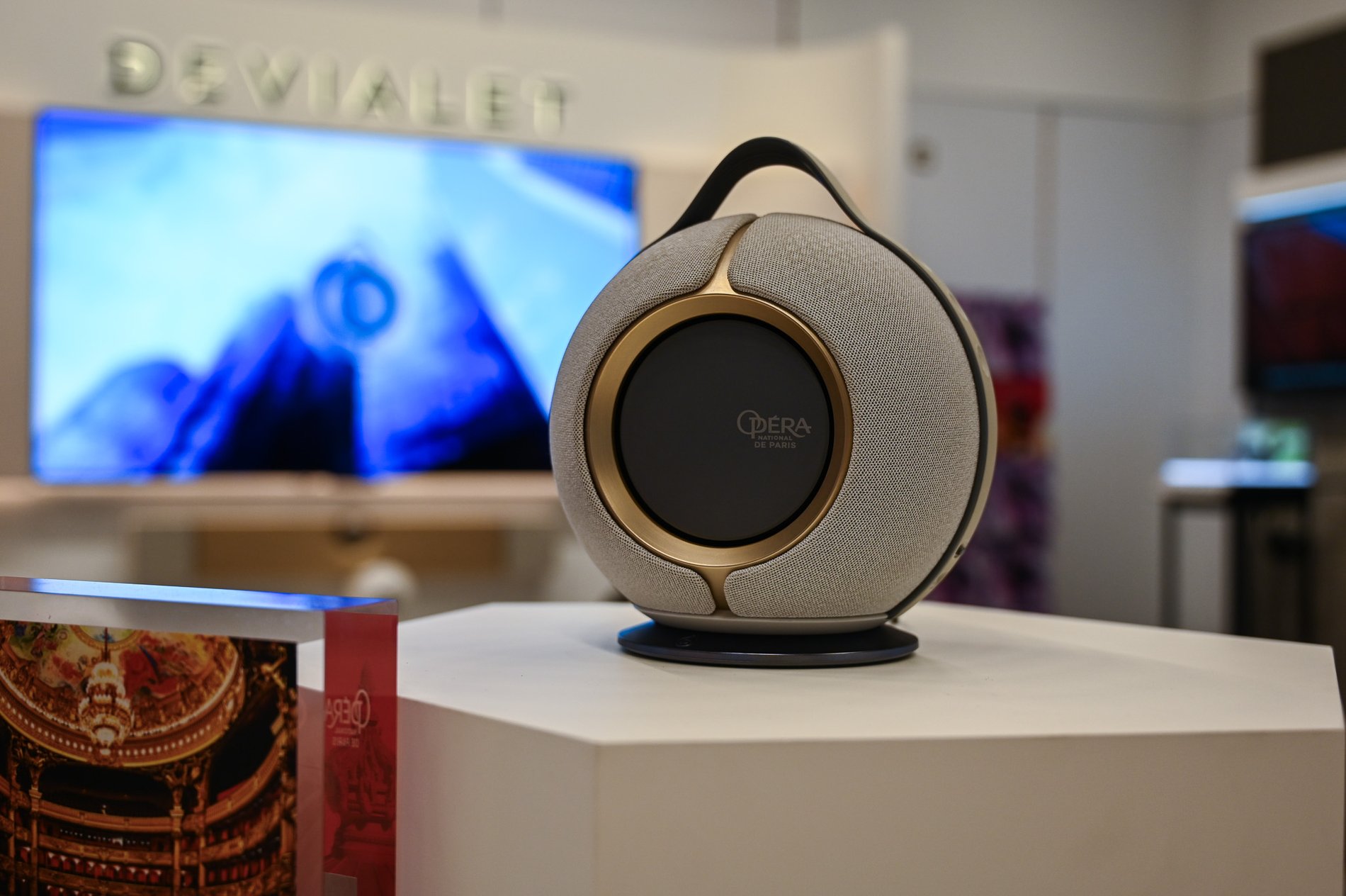 Belle Enceinte portable DEVIALET Mania Opéra de Paris chez Boulanger Toulon La Garde