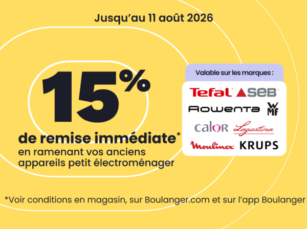 remise tefal seb rowenta moulinex krups calor