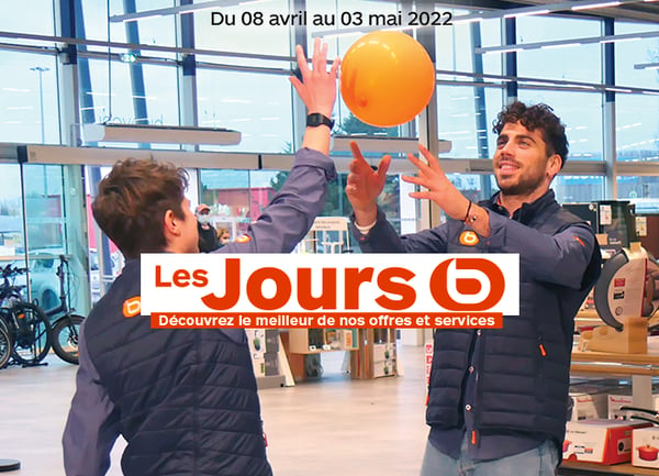 les jours B, offre promotionnelles boulanger Grenoble Saint-Egrève
du 08 avril au 03 mai 2022