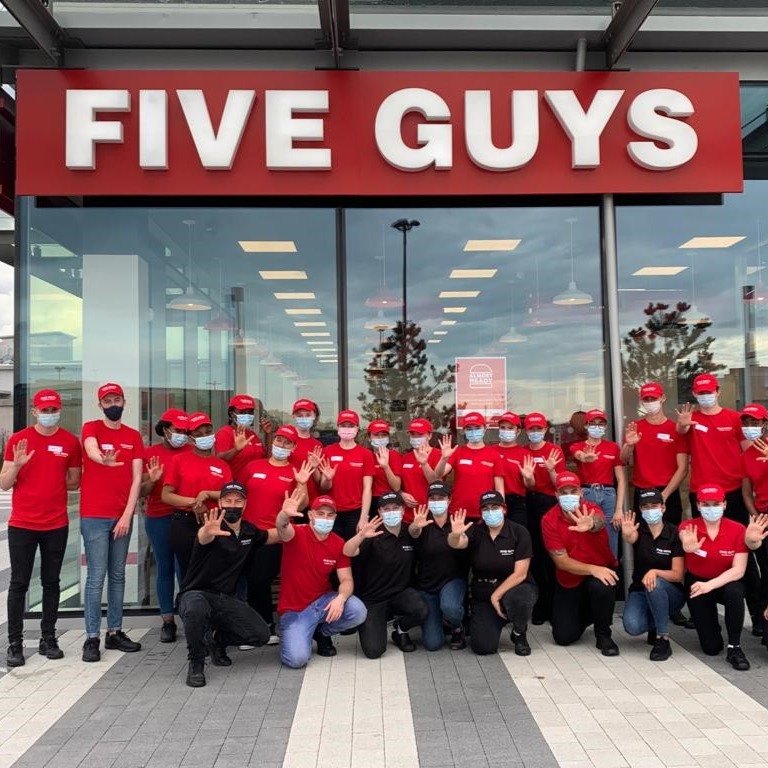 Five Guys on X: We are now open in Antwerp, Belgium! Where do you think  the next Five Guys location should be? 🤔 #TravelTuesday   / X