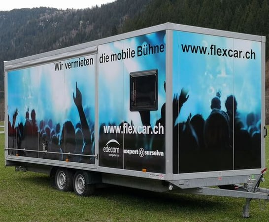 https://www.flexcar.ch - genial für viele Events - Angebot anfragen