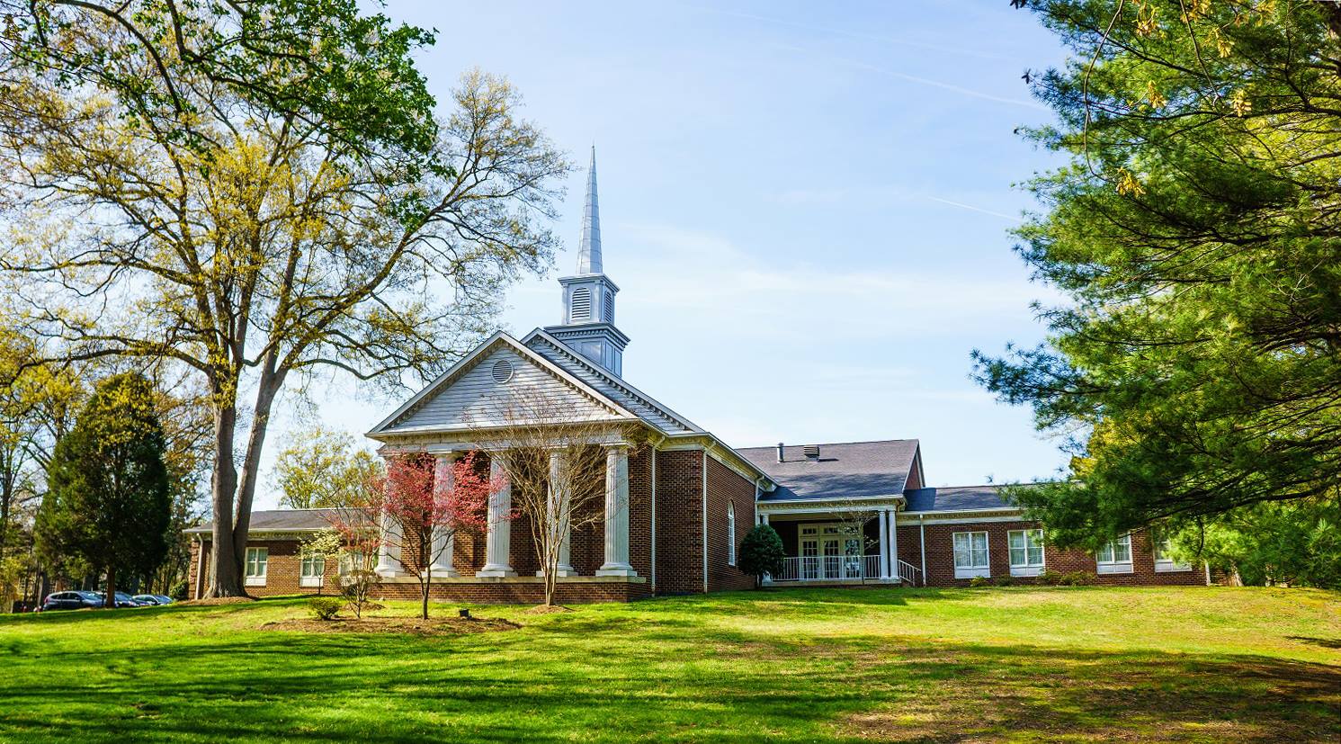 Serves as meeting house for the Mount Vernon and Fort Belvoir congregations.
Services are held at 10:30AM
Sunday School is at 11:30AM