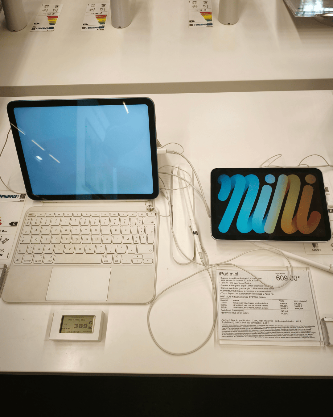 tablette apple , iPad, iPad mini au magasin Boulanger Mâcon