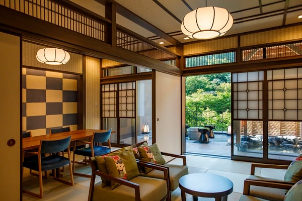 箱根の6つの地名になぞらえた特別客室「小涌谷」