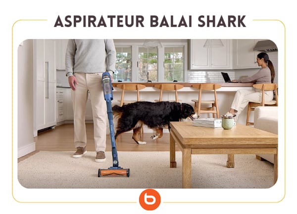 Aspirateur balai Shark PowerDetect Speed IA1241FR sans fil avec détection automatique de saleté chez Boulanger Creil – Saint-Maximin