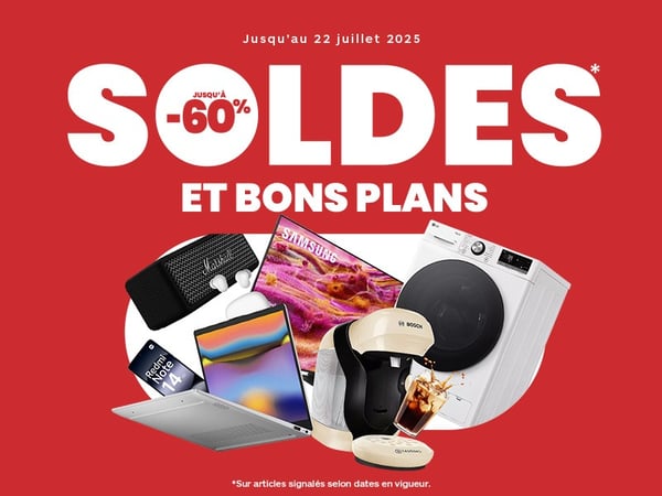 🎉 Soldes d'été chez Boulanger Paris Montparnasse du 25 juin au 22 juillet ! 🔥