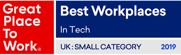 Best Workplaces in Tech UK 2019 logo