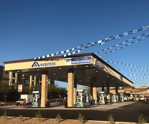 Albertsons Fuel Center Store Front - 8185 Blue Diamond Rd in Las Vegas NV