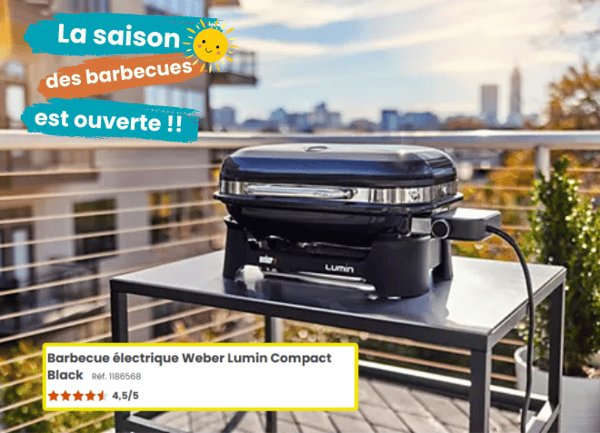 Barbecue électrique Weber Lumin Compact