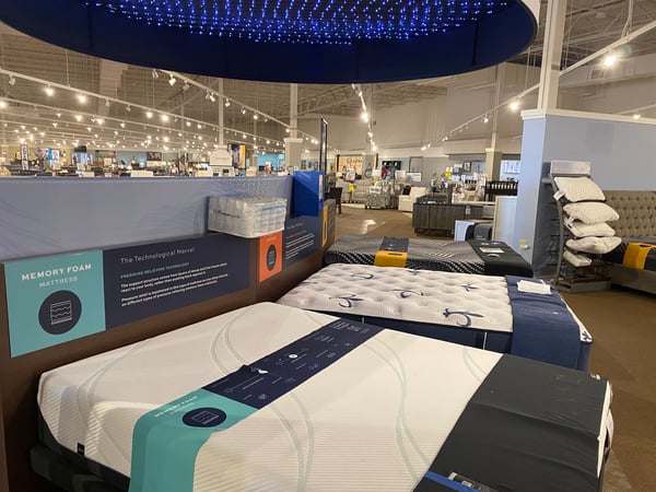 Sleep Solutions Mattresses at Slumberland Furniture Store in Minot,  ND