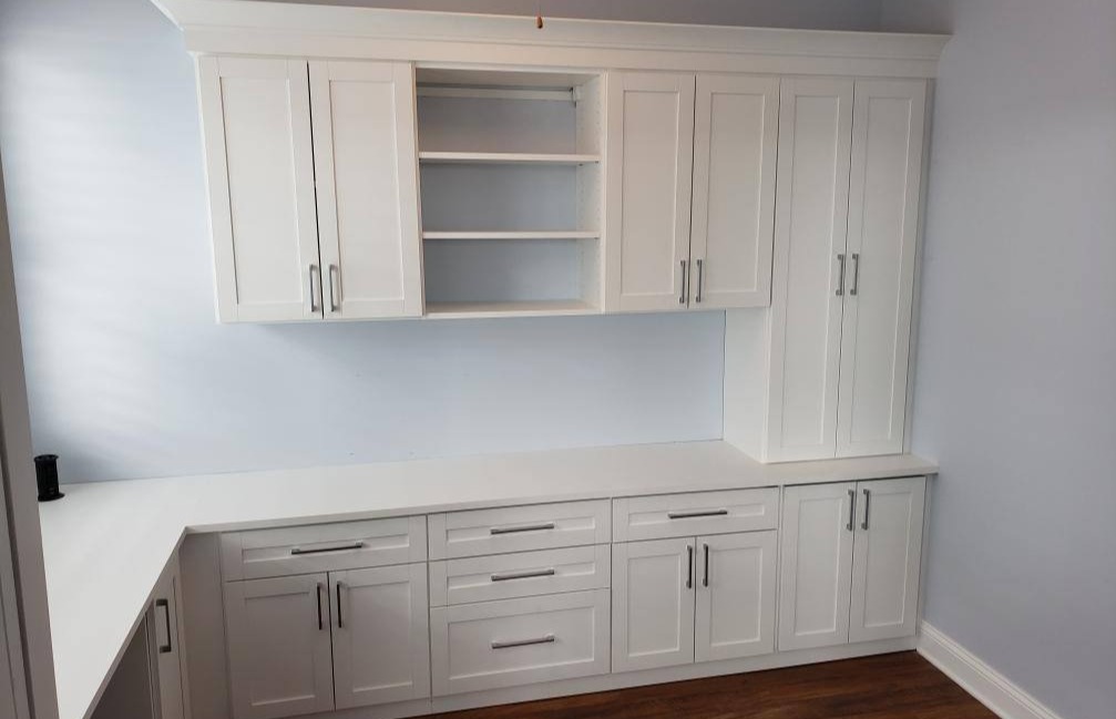 Classic White finish in an office space