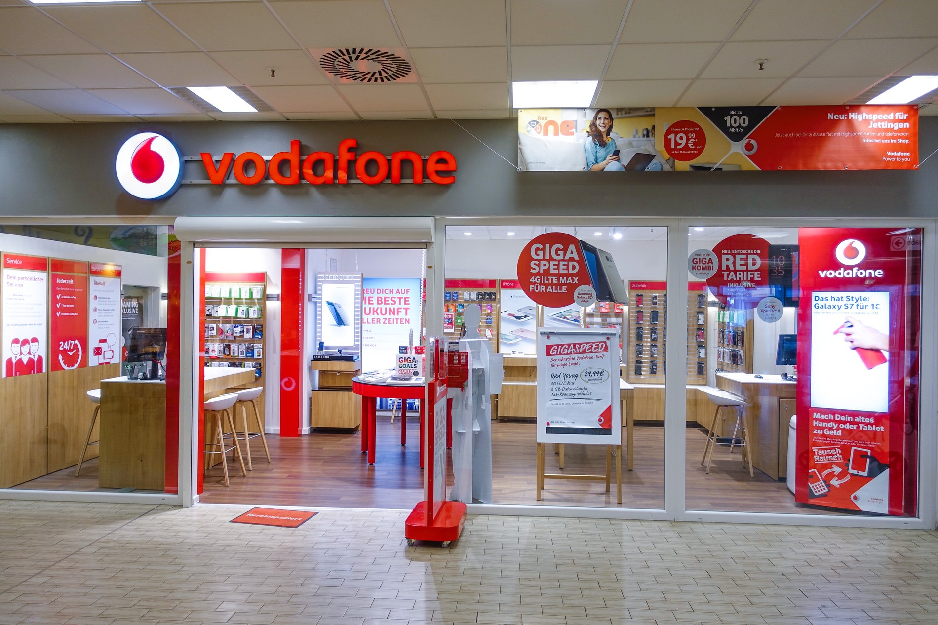 Vodafone-Shop in Jettingen, Heilbergstr. 3