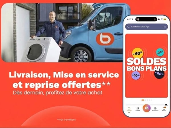 CATALOGUE SOLDES - LIVRAISON & MISE EN SERVICE OFFERTES