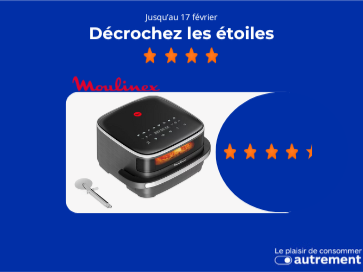 Friteuse sans huile MOULINEX Easy fry XL Surface AL402HF0