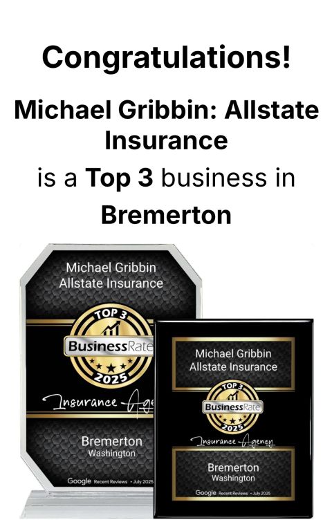 Award for being one of the top 3 businesses in Bremerton 2025