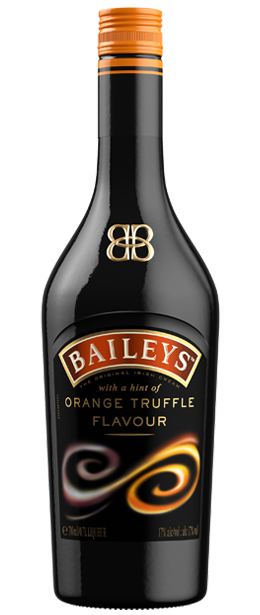 Bottle of Baileys Orange Truffle flavour