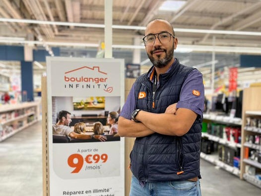 Mustapha vendeur magasin Boulanger Beauvais
