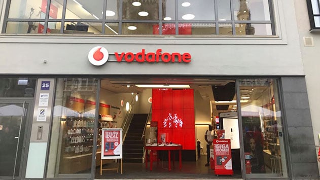 Vodafone-Shop in München, Marienplatz 25