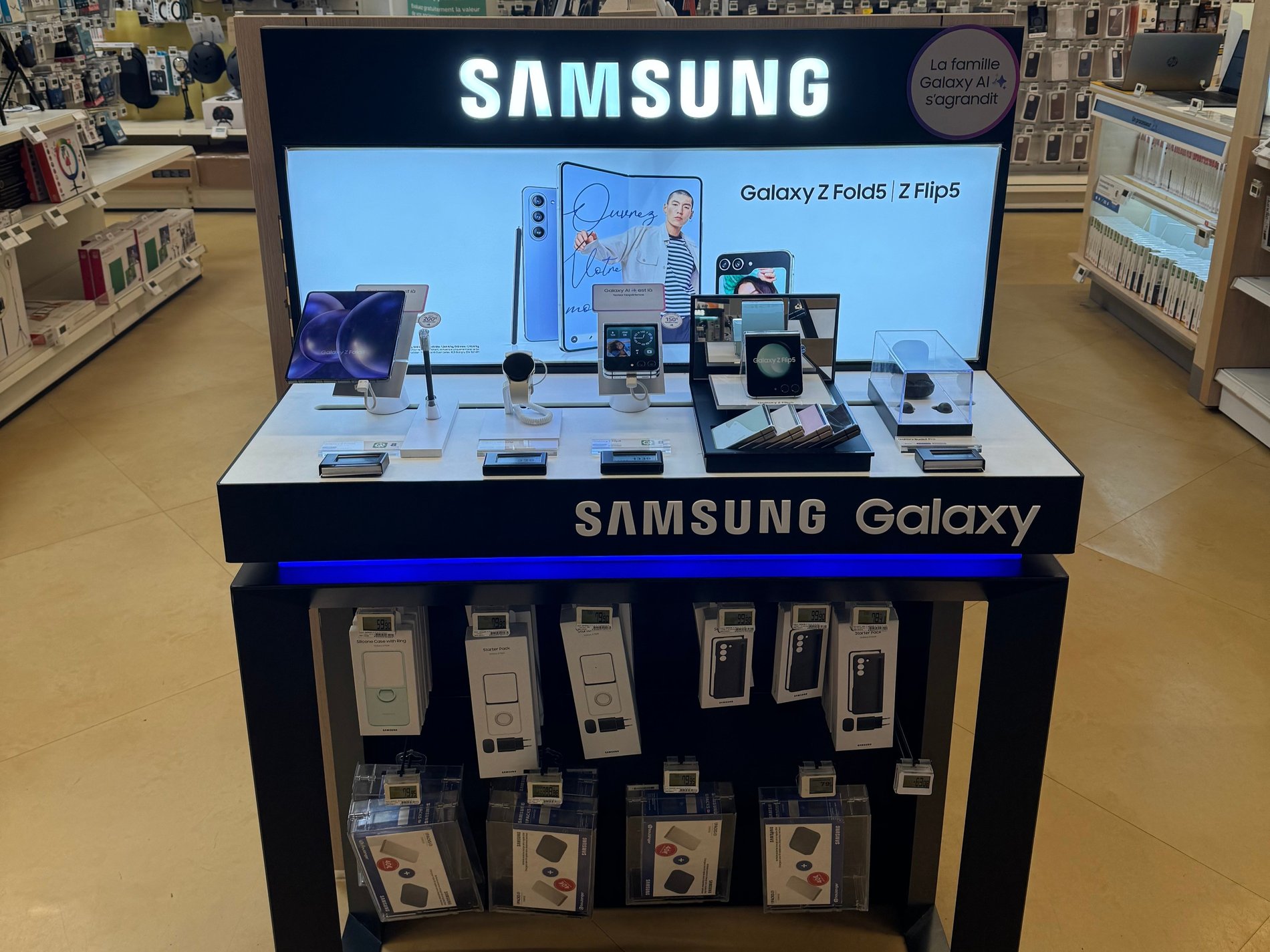 Smartphone Samsung ZFold et ZFlip
