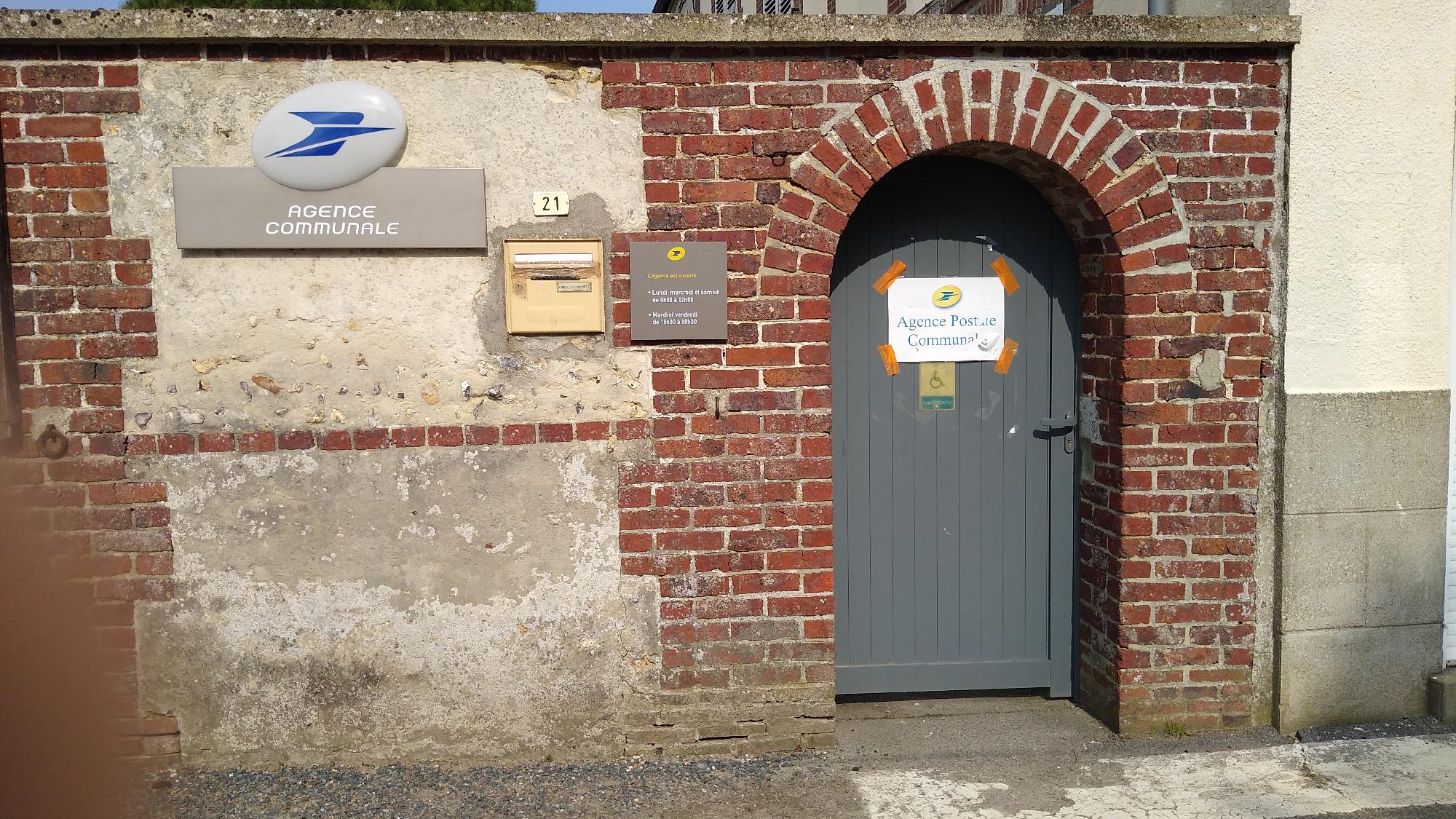 La Poste Agence Communale JOUY SOUS THELLE Mairie (60240) La Poste