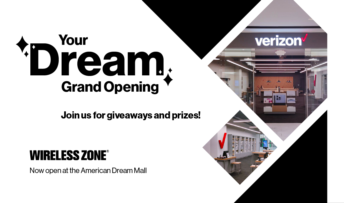 Wireless Zone East Rutherford American Dream Mall Grand Opening