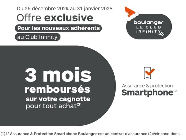 Offres promos infinity smartphone boulanger barentin