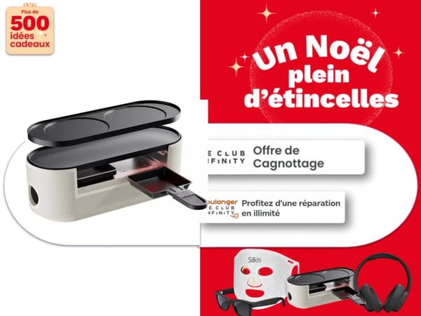Grâce à la raclette Multiplug de chez Essentiel b,  partagez des moments conviviaux autour d’un repas chaud et gourmand, simple et rapide à préparer disponible dans votre magasin Boulanger Bordeaux Mérignac.