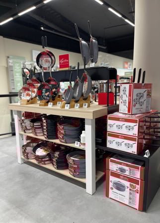 Table de marque Lagostina