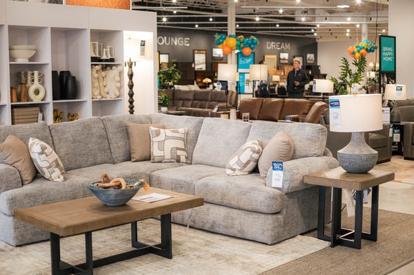 Sunset Hills Slumberland Furniture interior 2