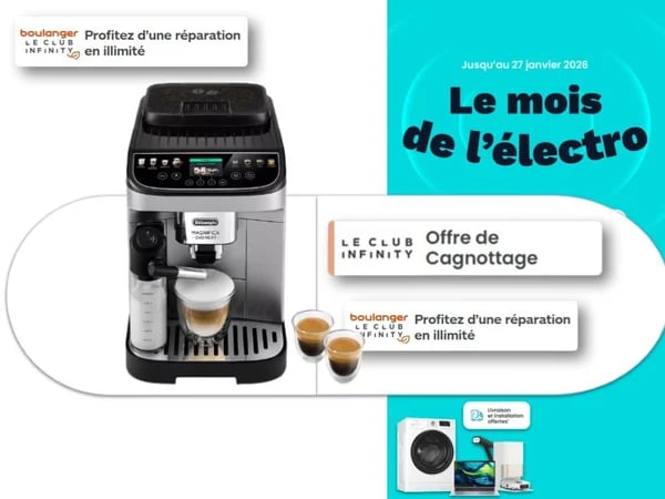 À l’occasion du Mois de l’Électro, découvrez des machines à café performantes pour savourer un café d’exception, tasse après tasse.