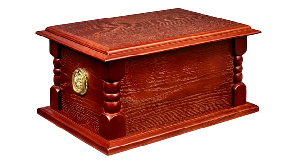 The Mardale from our Traditional Urns and Ashes Casket collection