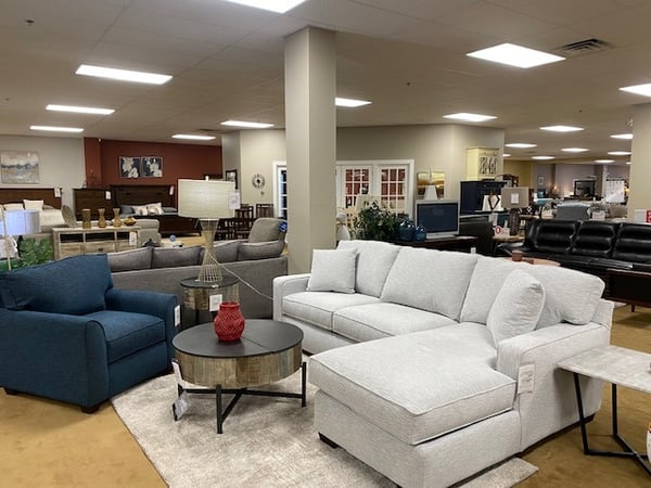 Slumberland Furniture Store in Marshfield,  WI - Tan Sectional