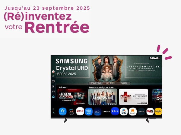 TV LED Samsung TU43U8005F 4K AI Smart TV 2025