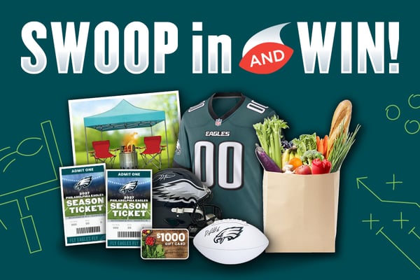 swoop in and win