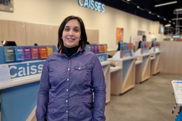 Sandra, responsable exploitation au magasin Boulanger Villebon