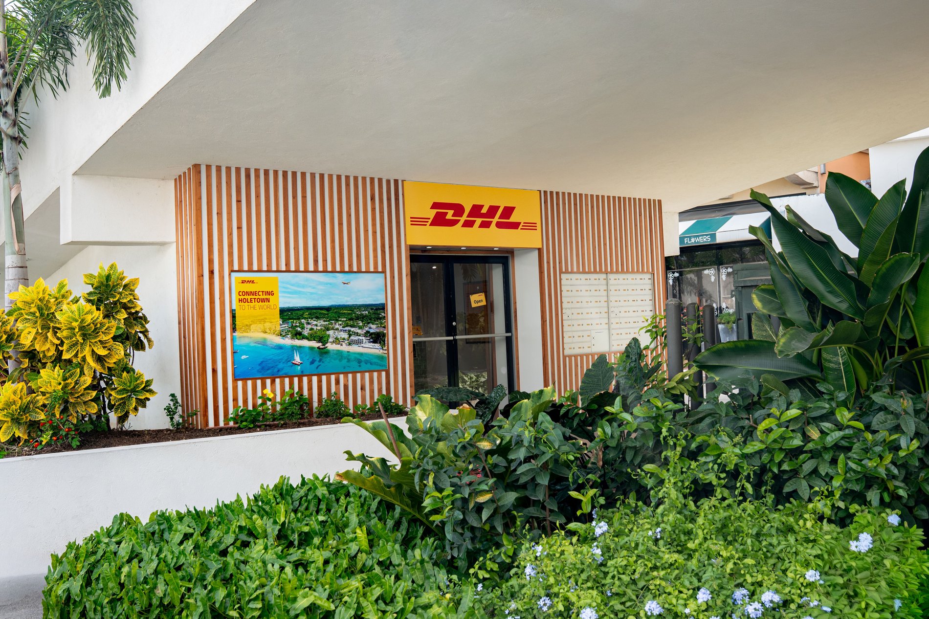 DHL hero section