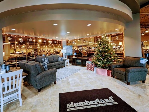Slumberland Furniture Store in Amery,  WI - Front Entry