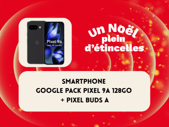 SMARTPHONE GOOGLE PACK PIXEL 9A 128GO boulanger chambery