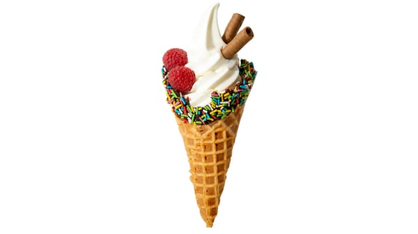 Pinkberry Waffle Cone Ice Cream