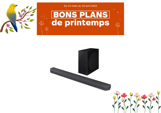 barre de son samsung bons plans de printemps
