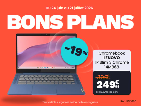 Chromebook LENOVO IP Slim 3 Chrome 14M868